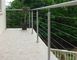 Floor Mounted Stainless Steel Cable Railing Stainless Cable Balustrade
