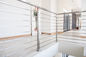 Prefabricated Staircase Stainless Steel Rod Railing Indoor Side Mounted
