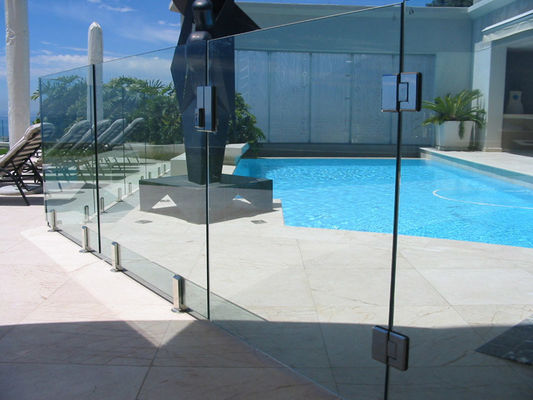 Australia Certificated Spigot Glass Railing Indoor Outdoor Glass Stair Railing