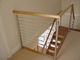 Wooden Handrail Ss Cable Railing Modern Cable Stair Railing Home Depot