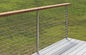 Wooden Handrail Ss Cable Railing Modern Cable Stair Railing Home Depot