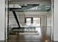 L Shape Straight Flight Staircase Easy Install Glass Deck Railing Staircase