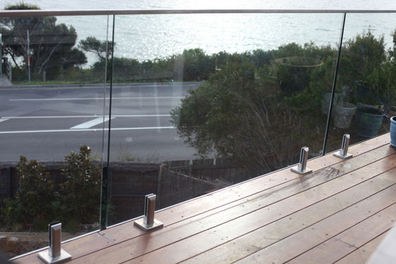 Fencing Stainless Steel Spigot Glass Railing For Balustrade Handrail