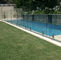 Swimming Pool Fence Spigot Glass Railing Silver Structural Glass Railing