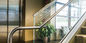 Modern Home Glass Panel Handrail Aluminum U Channel Railing Stair Balustrade Design