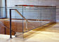 Security Aluminum Glass Railing Kits Stable Modern Design Multicolor Options