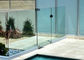 Garden Aluminum Glass Railing Corridor Balustrade Boarder Fence For Safety / Decoration